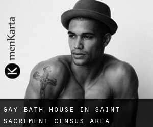 Gay Bath House in Saint-Sacrement (census area)